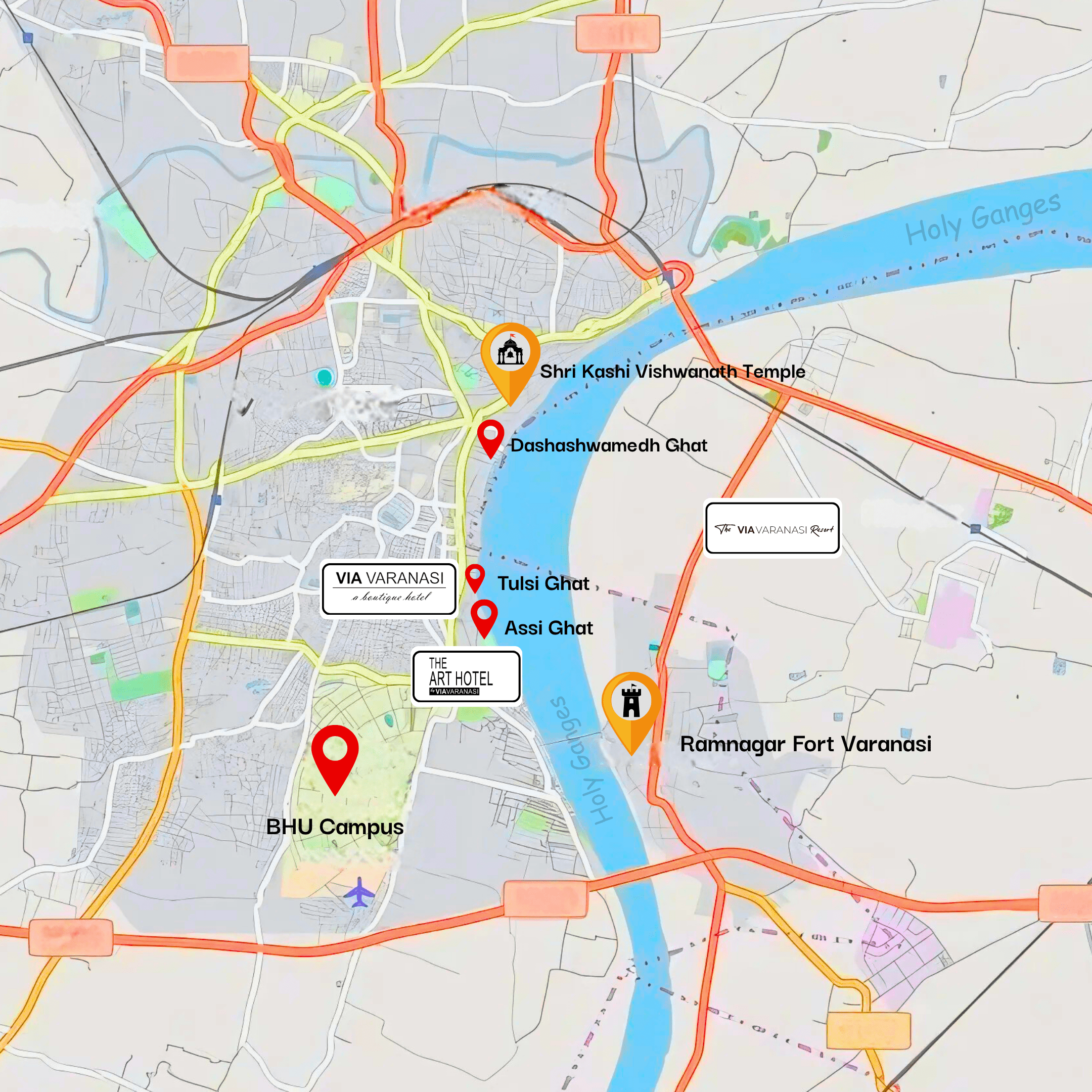 Stadia Inn Location Map